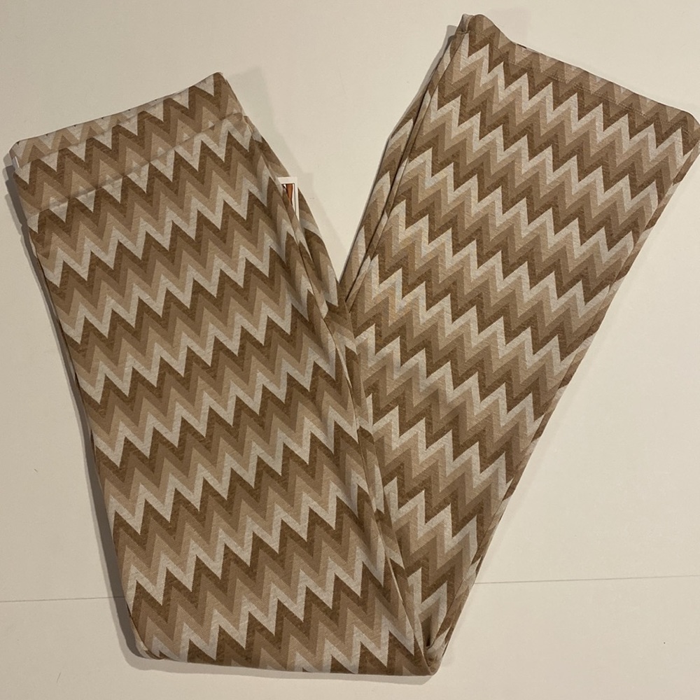 Vanilla Star Juniors 1X Chevron Pull On Flare Knit Pants New D30 - Picture 4 of 16